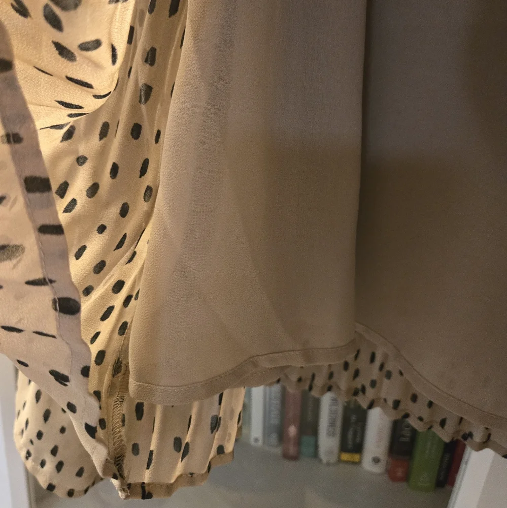Polka Dot Long-Sleeve Pleated Blouse by InWear Copenhagen - Picture 10 of 13